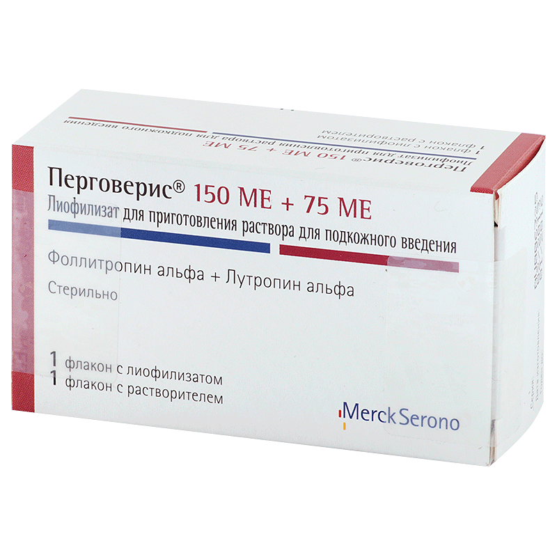 Pergoveris 150/75 IU/IU